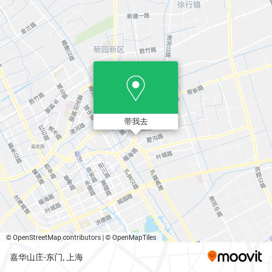 嘉华山庄-东门地图
