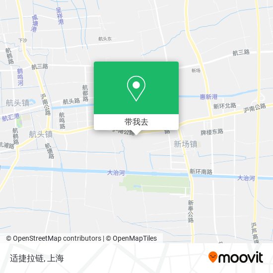 适捷拉链地图