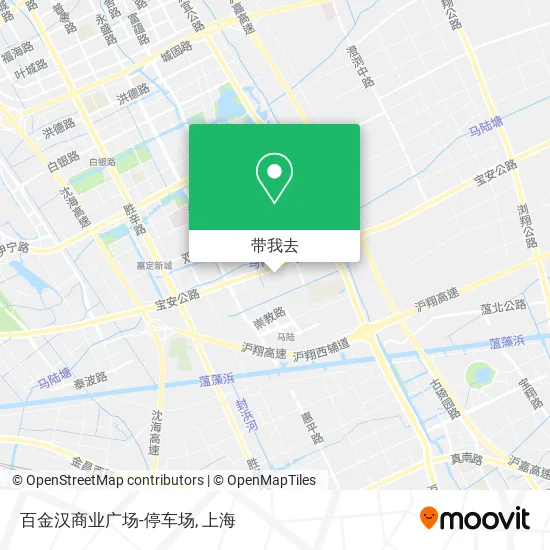 百金汉商业广场-停车场地图