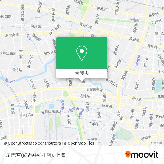 星巴克(尚品中心1店)地图