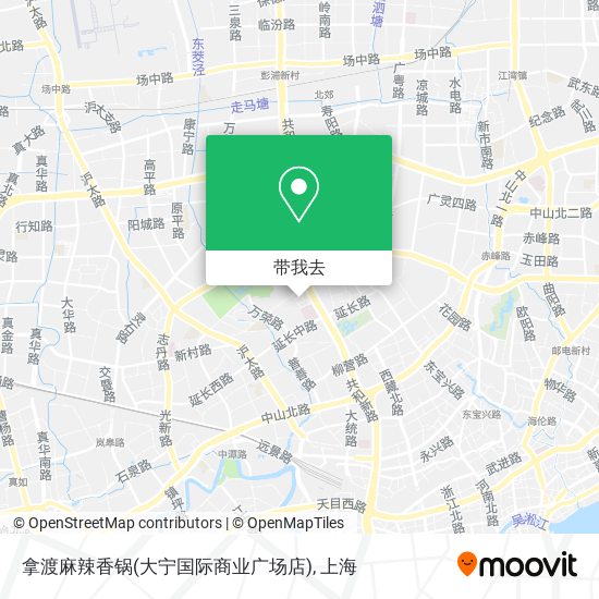 拿渡麻辣香锅(大宁国际商业广场店)地图