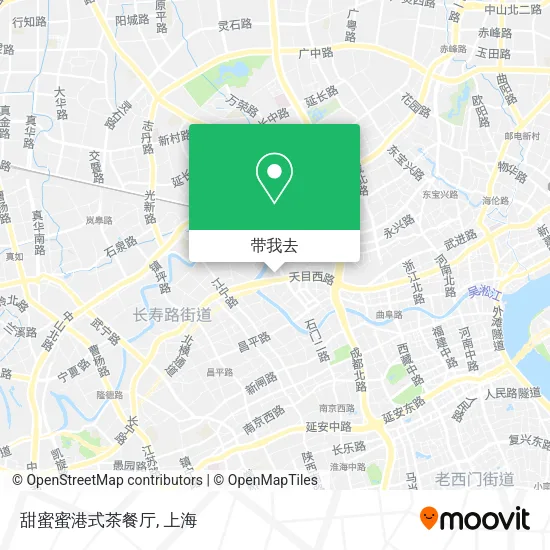 甜蜜蜜港式茶餐厅地图