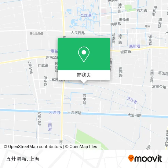 五灶港桥地图