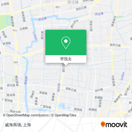 威海商场地图