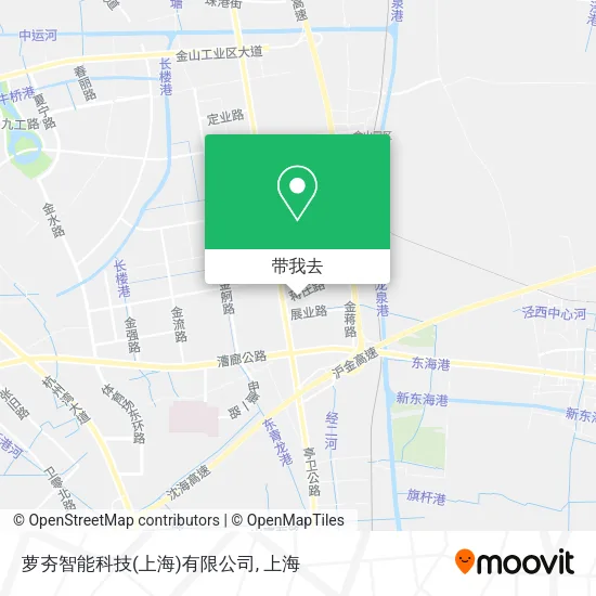 萝夯智能科技(上海)有限公司地图