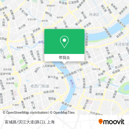 富城路/滨江大道(路口)地图