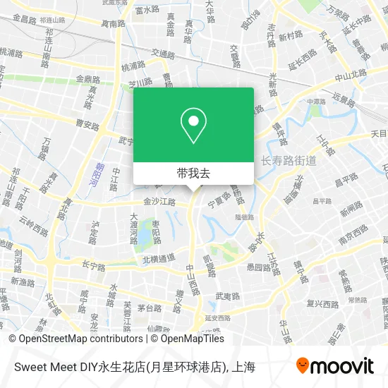 Sweet Meet DIY永生花店(月星环球港店)地图