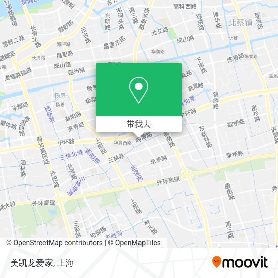 美凯龙爱家地图