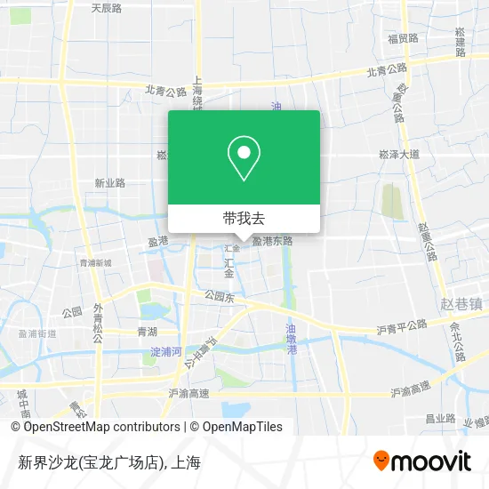 新界沙龙(宝龙广场店)地图