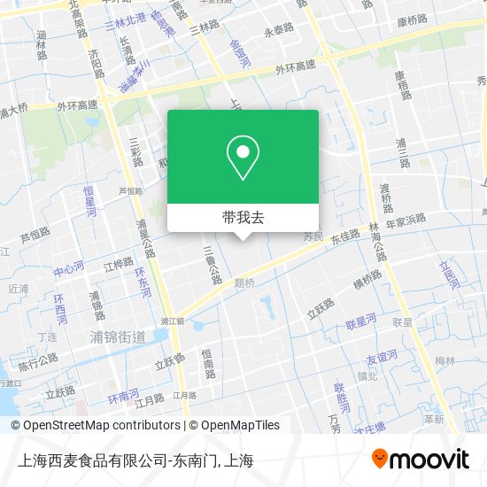 上海西麦食品有限公司-东南门地图