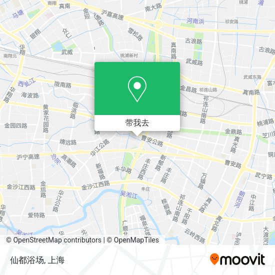 仙都浴场地图