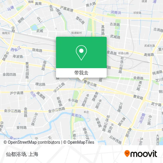 仙都浴场地图