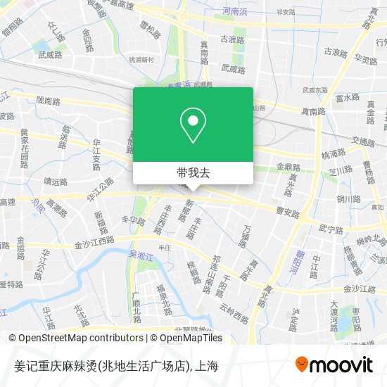姜记重庆麻辣烫(兆地生活广场店)地图