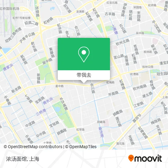 浓汤面馆地图