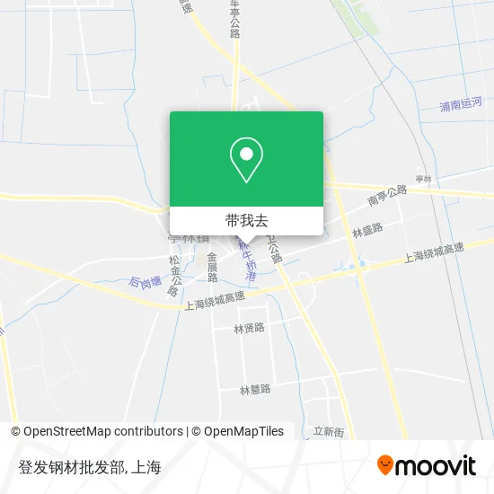 登发钢材批发部地图
