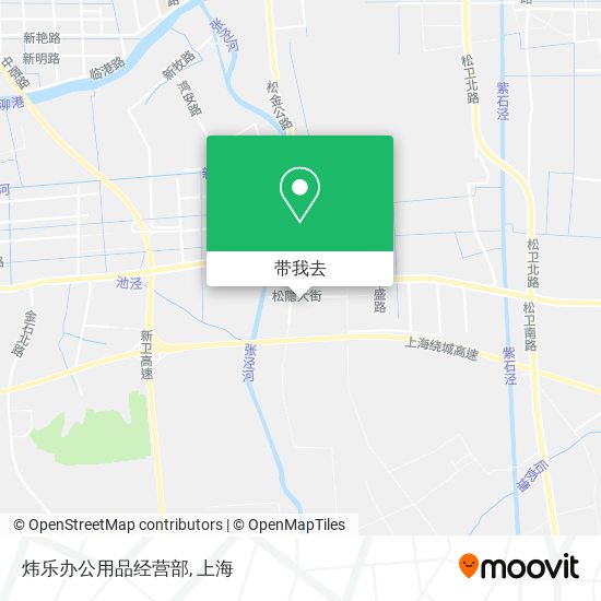 炜乐办公用品经营部地图