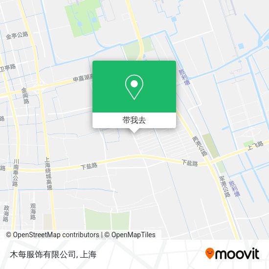 木每服饰有限公司地图