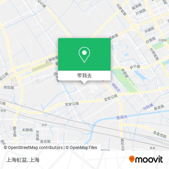 上海虹益地图