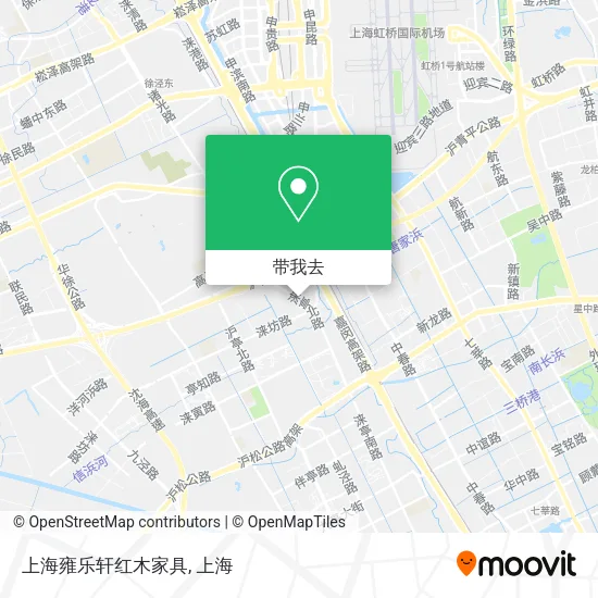 上海雍乐轩红木家具地图