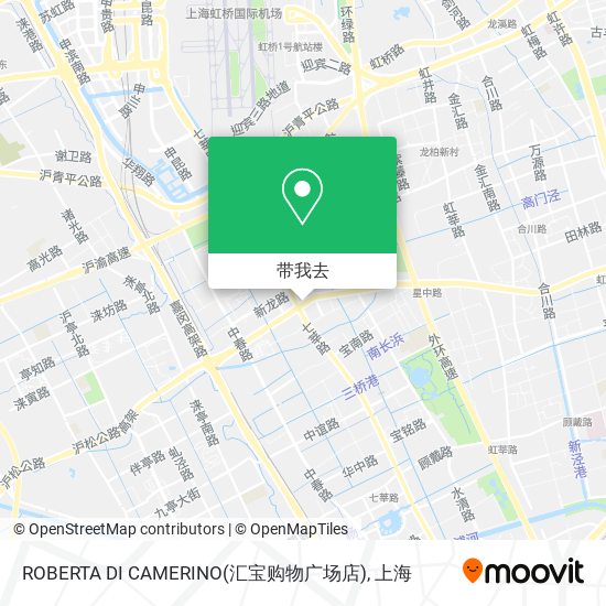 ROBERTA DI CAMERINO(汇宝购物广场店)地图