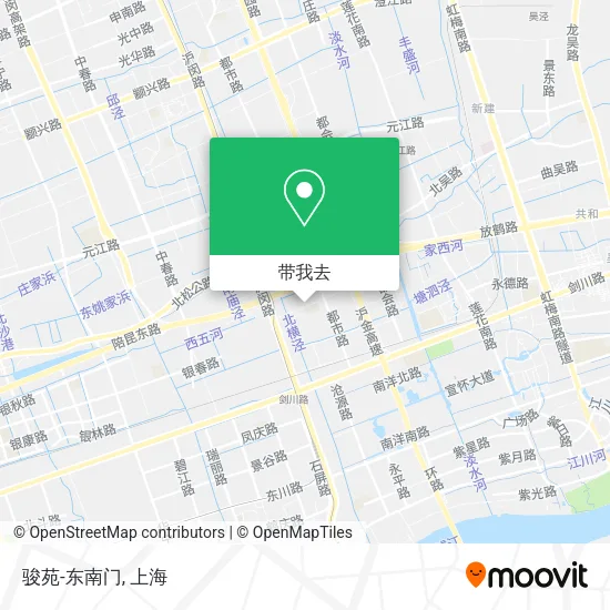 骏苑-东南门地图