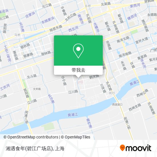湘遇食年(碧江广场店)地图