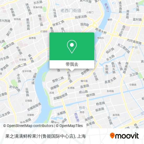 果之满满鲜榨果汁(鲁能国际中心店)地图