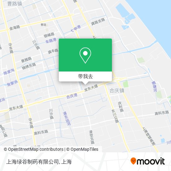 上海绿谷制药有限公司地图