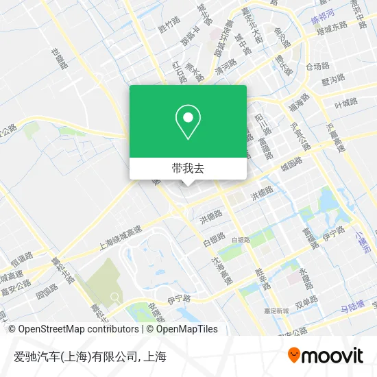 爱驰汽车(上海)有限公司地图