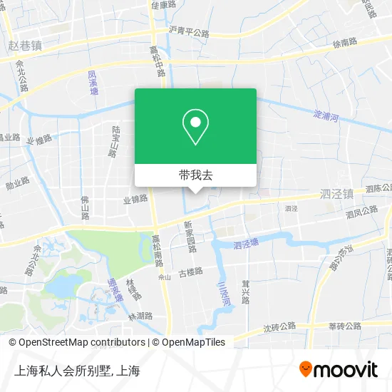 上海私人会所别墅地图