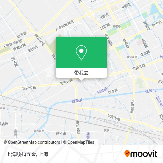 上海顺扣五金地图