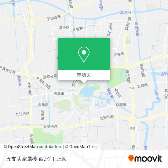 五支队家属楼-西北门地图