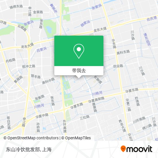 东山冷饮批发部地图