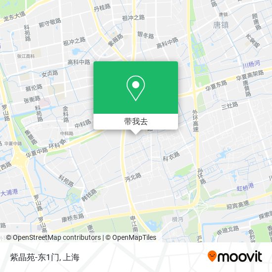 紫晶苑-东1门地图