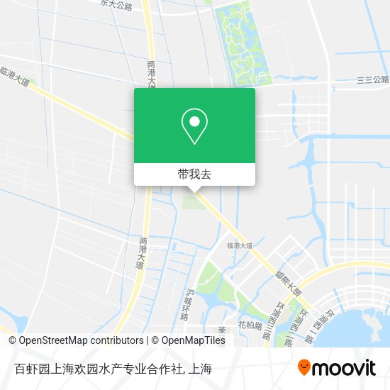 百虾园上海欢园水产专业合作社地图