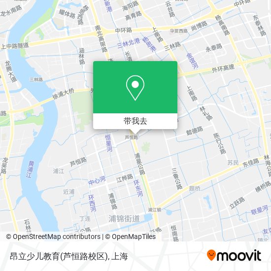 昂立少儿教育(芦恒路校区)地图