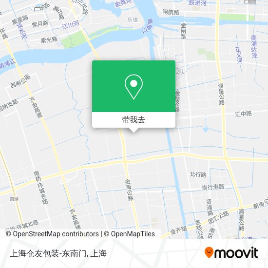 上海仓友包装-东南门地图
