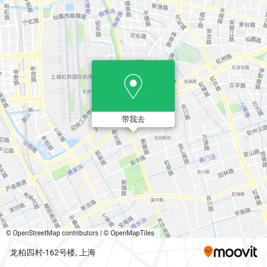 龙柏四村-162号楼地图