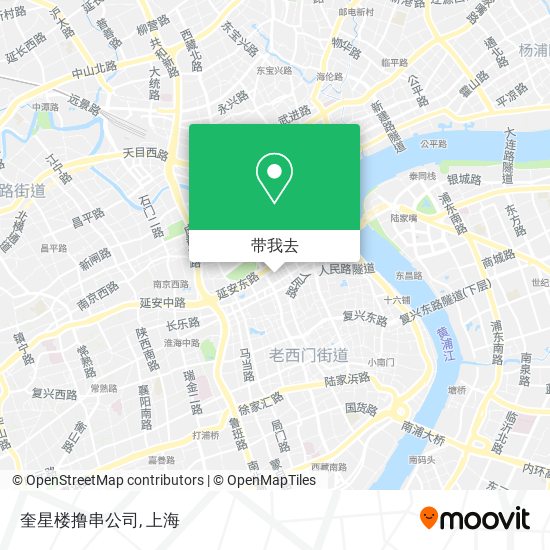 奎星楼撸串公司地图