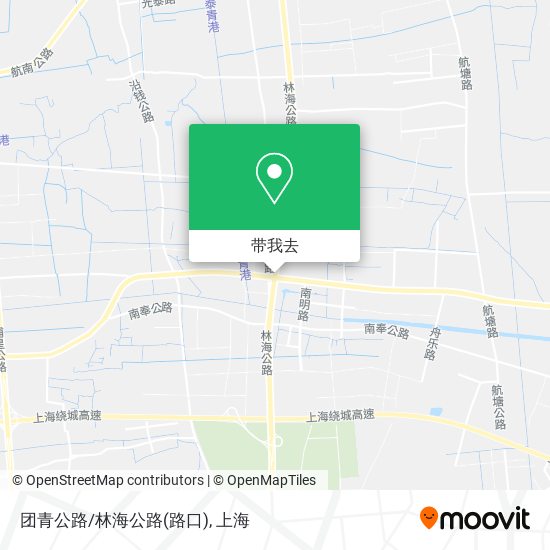 团青公路/林海公路(路口)地图