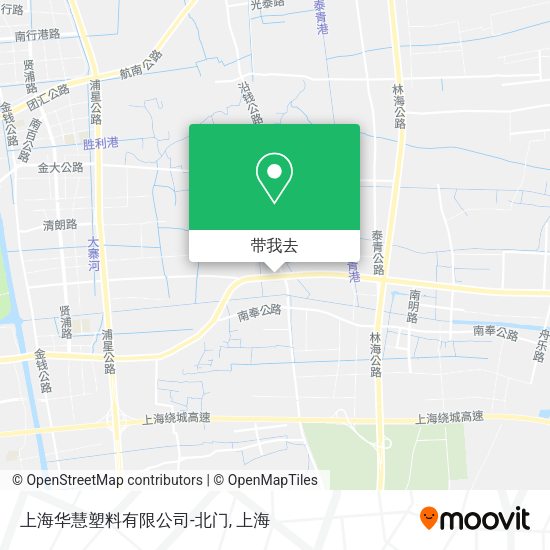 上海华慧塑料有限公司-北门地图