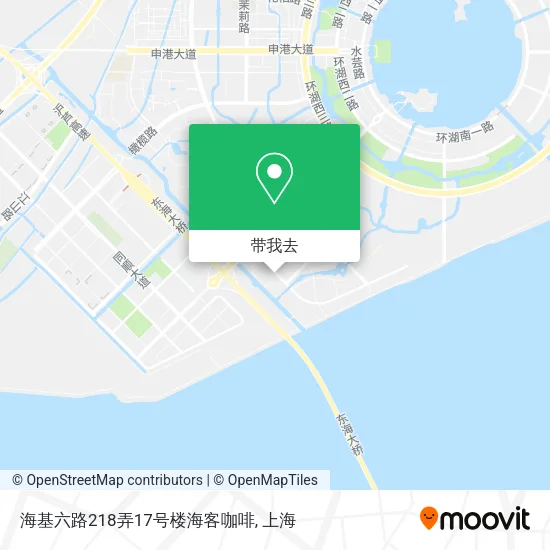 海基六路218弄17号楼海客咖啡地图