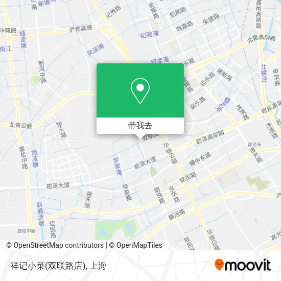 祥记小菜(双联路店)地图