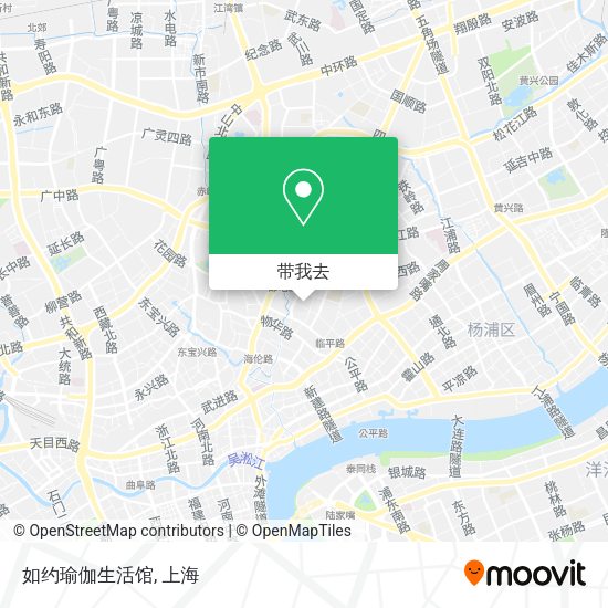如约瑜伽生活馆地图