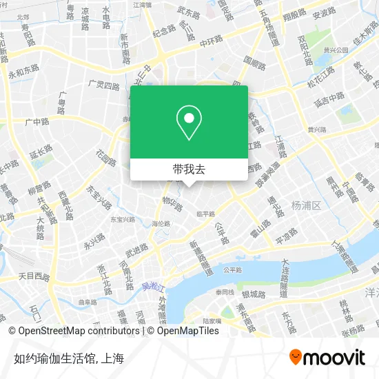 如约瑜伽生活馆地图