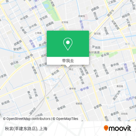 秋裳(莘建东路店)地图