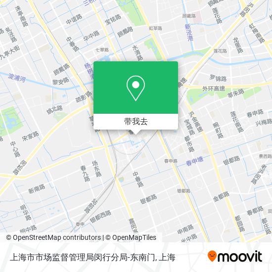 上海市市场监督管理局闵行分局-东南门地图