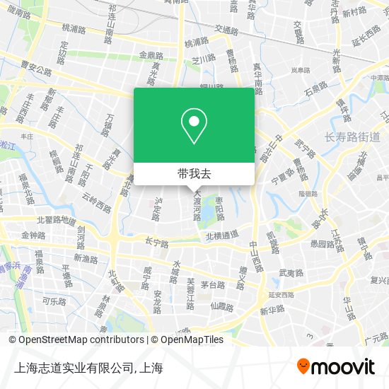 上海志道实业有限公司地图
