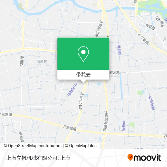 上海立帆机械有限公司地图