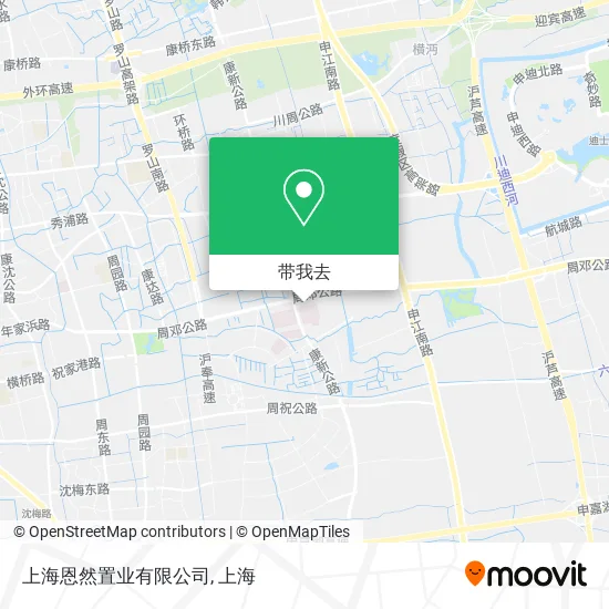 上海恩然置业有限公司地图